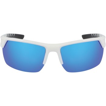 Columbia Zonnebril Heren, Peak Racer Wit Blauw, 62SVNULXO